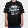 Space Explorer Galaxy, Tricou Oversize Barbati (Unisex)