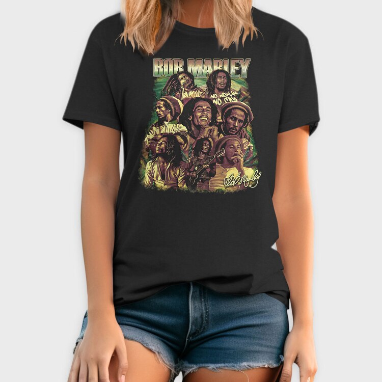 Bob Marley 4, Tricou Barbati (Unisex)