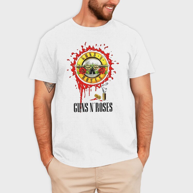 Guns N Roses 4, Tricou Barbati (Unisex)