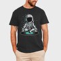 Space Meditate, Tricou Barbati (Unisex)