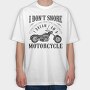 Motorcycle Dreams Snore, Tricou Oversize Barbati (Unisex)