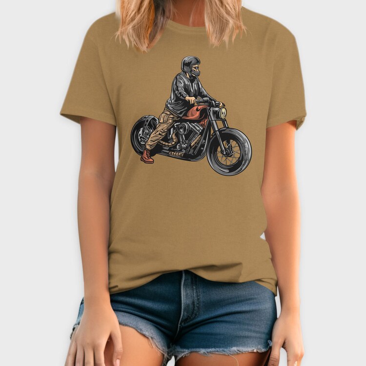 Motorcycle Rider, Tricou Barbati (Unisex)