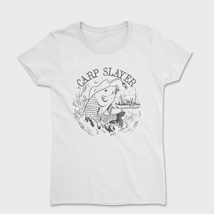 Tricou Femei, Carp Slayer