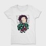 Demon Slayer Pillow 4, Tricou Femei