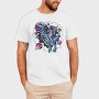 Dino Astronaut Space, Tricou Barbati (Unisex)