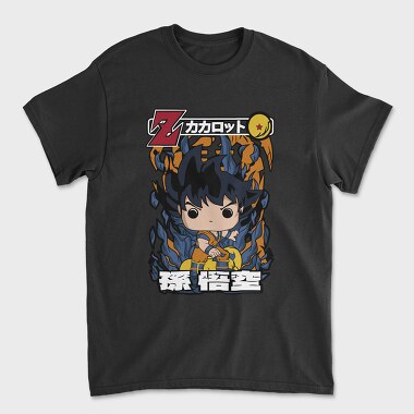 Funko Anime Dragon Ball Son Goku, Tricou Barbati (Unisex)