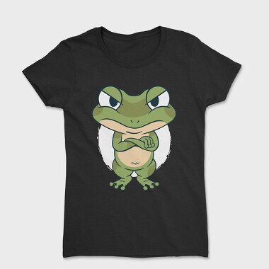 Tricou Femei, Frog Cartoon