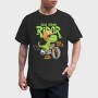 Dino Rider Free, Tricou Barbati (Unisex)