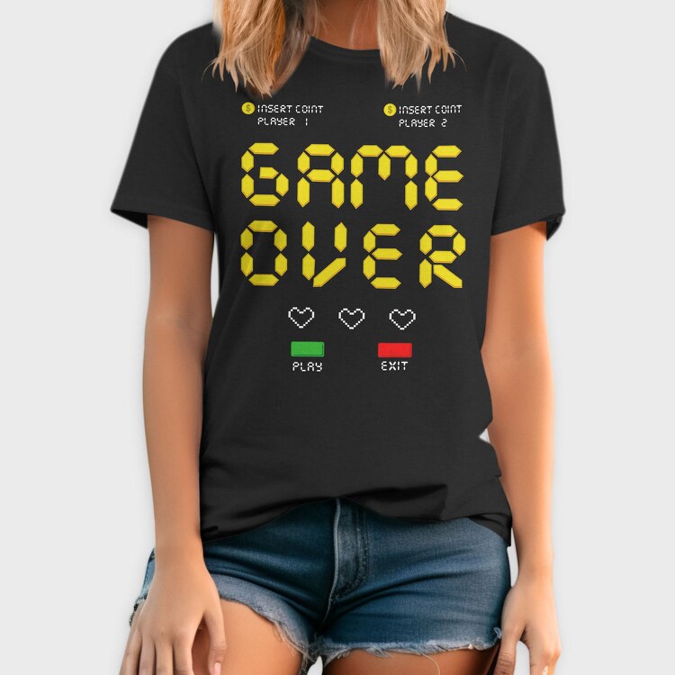 Game Over Cash, Tricou Barbati (Unisex)