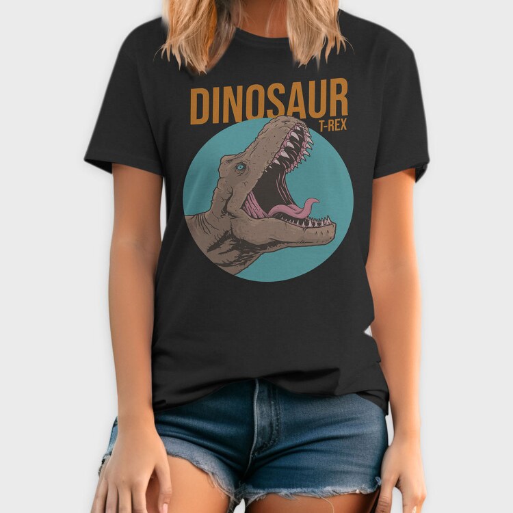 Dino Roar T Rex, Tricou Barbati (Unisex)