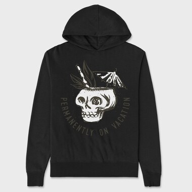 Hanorac Barbati (Unisex), Summer Vacation Skull