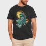 Space Rocket Buddy, Tricou Barbati (Unisex)