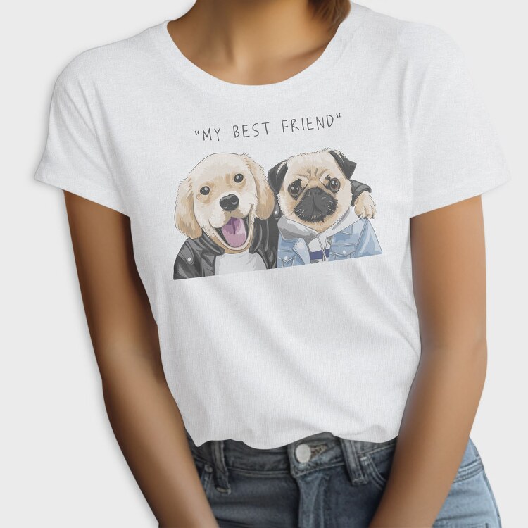 Best Friend Duo, Tricou Femei