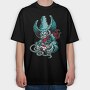 Gamer Demon, Tricou Oversize Barbati (Unisex)