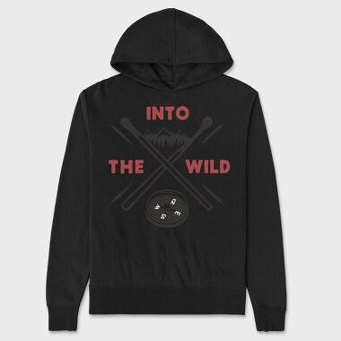 Into the Wild, Hanorac Oversize Barbati (Unisex)