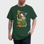 Geisha Koi Fan, Tricou Barbati (Unisex)