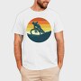 Dirt Bike Sunset, Tricou Barbati (Unisex)