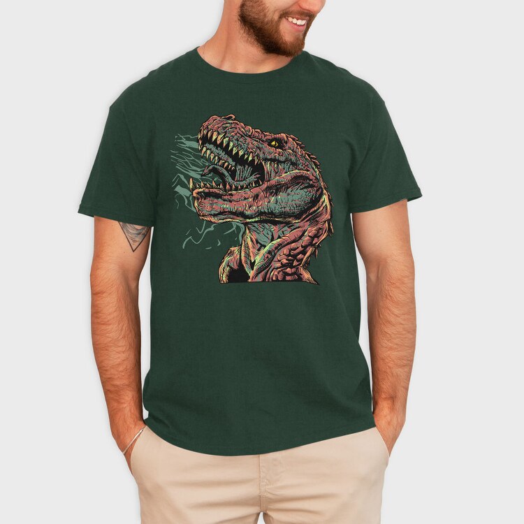 T Rex Roar 2, Tricou Barbati (Unisex)