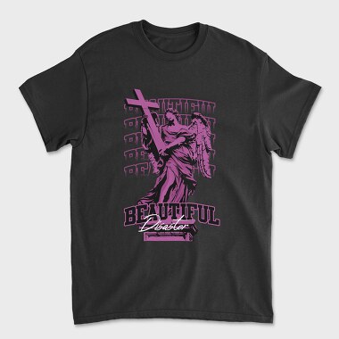 Beautiful Disaster, Tricou Barbati (Unisex)