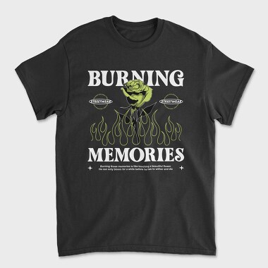 Burning Memories, Tricou Barbati (Unisex)