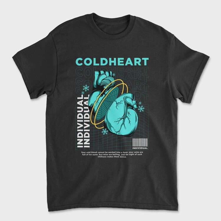 Cold Heart, Tricou Barbati (Unisex)