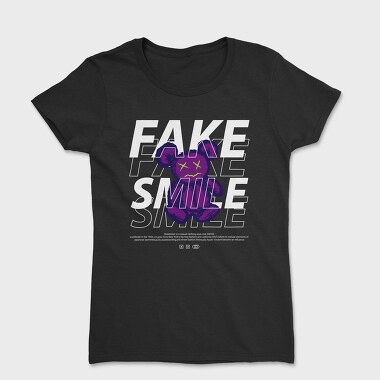 Fake Smile Teddy Bear, Tricou Femei