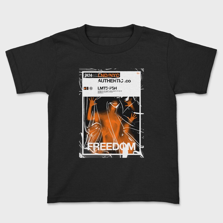 Freedom Orange Shadow, Tricou Copii