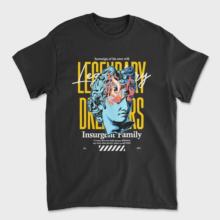 Legendary Dreamers, Tricou Barbati (Unisex)