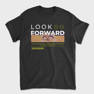 Look Forward, Tricou Barbati (Unisex)