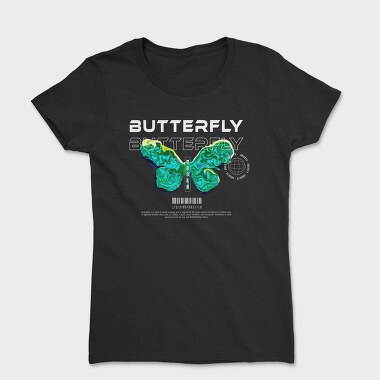 Streetwear Butterfly, Tricou Femei