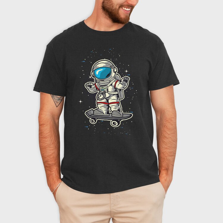 Space Skater 3, Tricou Barbati (Unisex)
