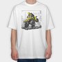 Quad Rider Adventure, Tricou Oversize Barbati (Unisex)