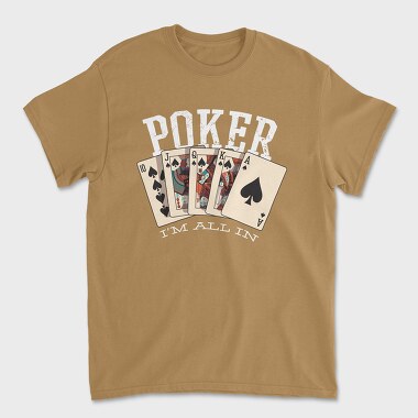 Tricou Barbati (Unisex), Poker