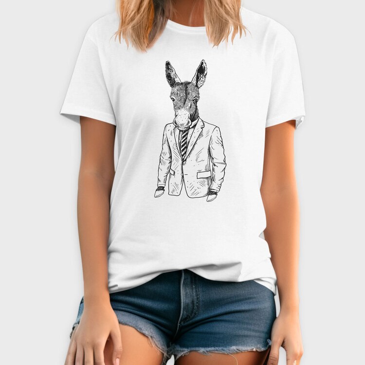 Donkey Suit Chic, Tricou Barbati (Unisex)