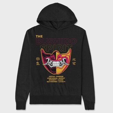 The Bushido Spirit, Hanorac Oversize Barbati (Unisex)