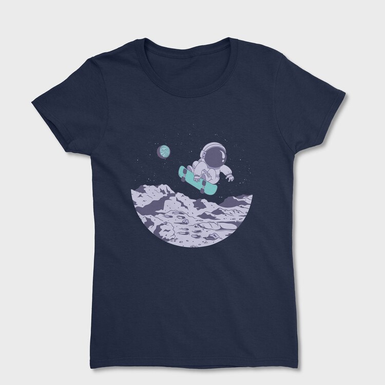 Tricou Femei, Skater Astronaut