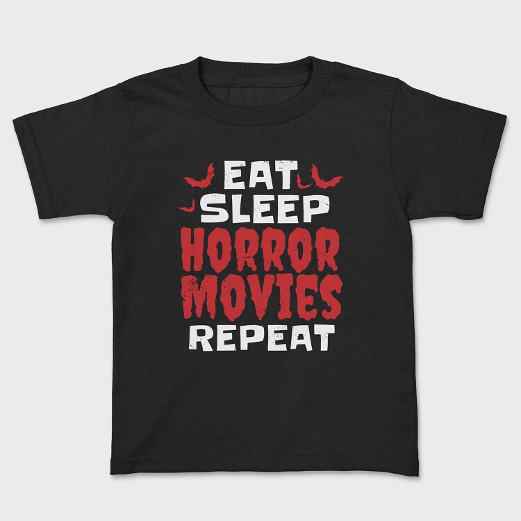 Eat Sleep Horror Movies, Tricou Copii
