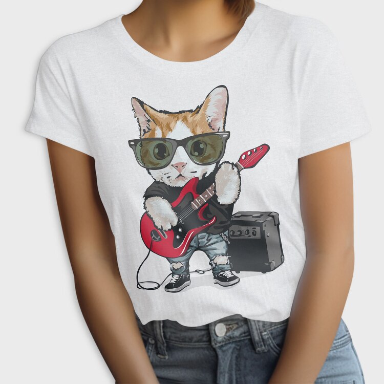 Cat Rockstar, Tricou Femei