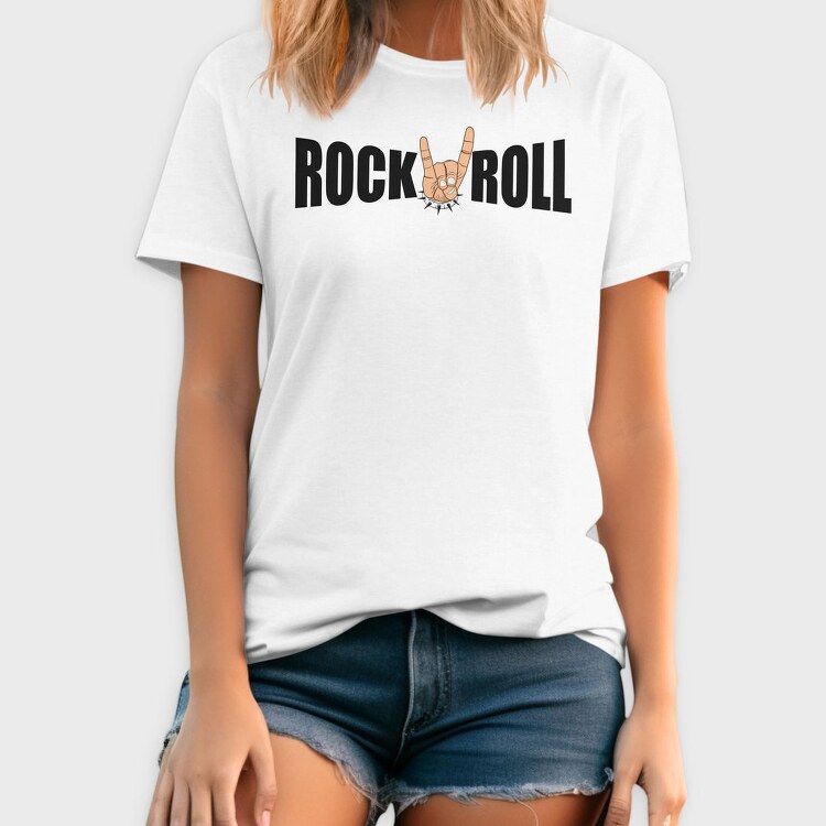 Rock Roll Horns, Tricou Barbati (Unisex)