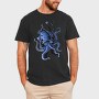 Octopus Splash, Tricou Barbati (Unisex)