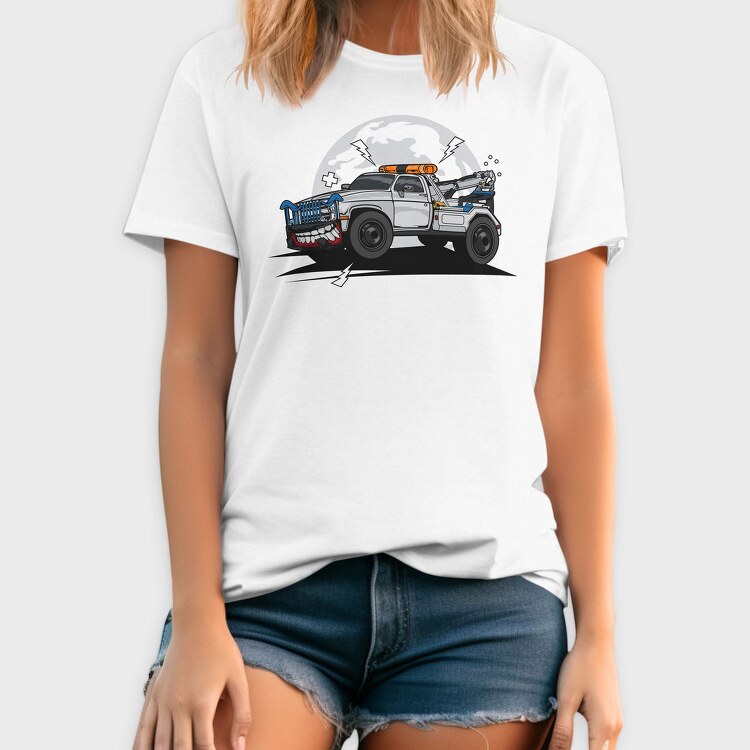 Towtruck Teeth Rescue, Tricou Barbati (Unisex)