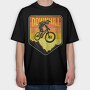 Downhill Thrill, Tricou Oversize Barbati (Unisex)