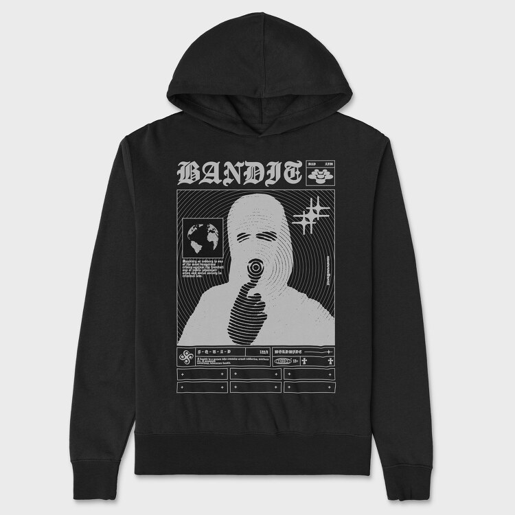 Banditry, Hanorac Oversize Barbati (Unisex)