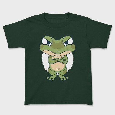 Tricou Copii, Frog Cartoon