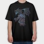 Dragons Breath, Tricou Oversize Barbati (Unisex)