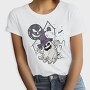 Halloween Ghostly Witch, Tricou Femei