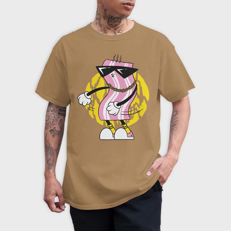 Bacon Floss, Tricou Barbati (Unisex)