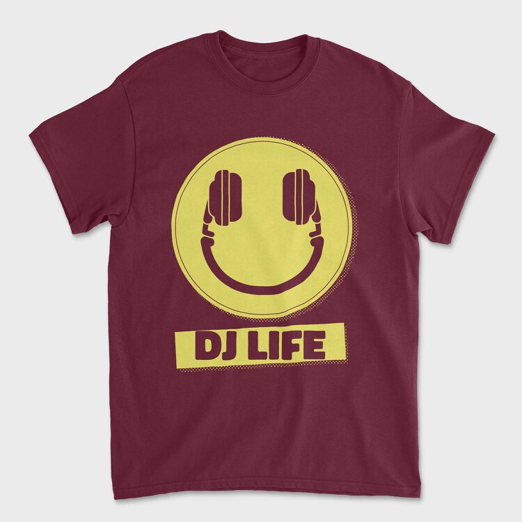 DJ Life, Tricou Barbati (Unisex)