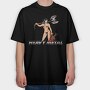 Heavy Metal Huntress, Tricou Oversize Barbati (Unisex)