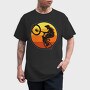 Sunset Biker, Tricou Barbati (Unisex)